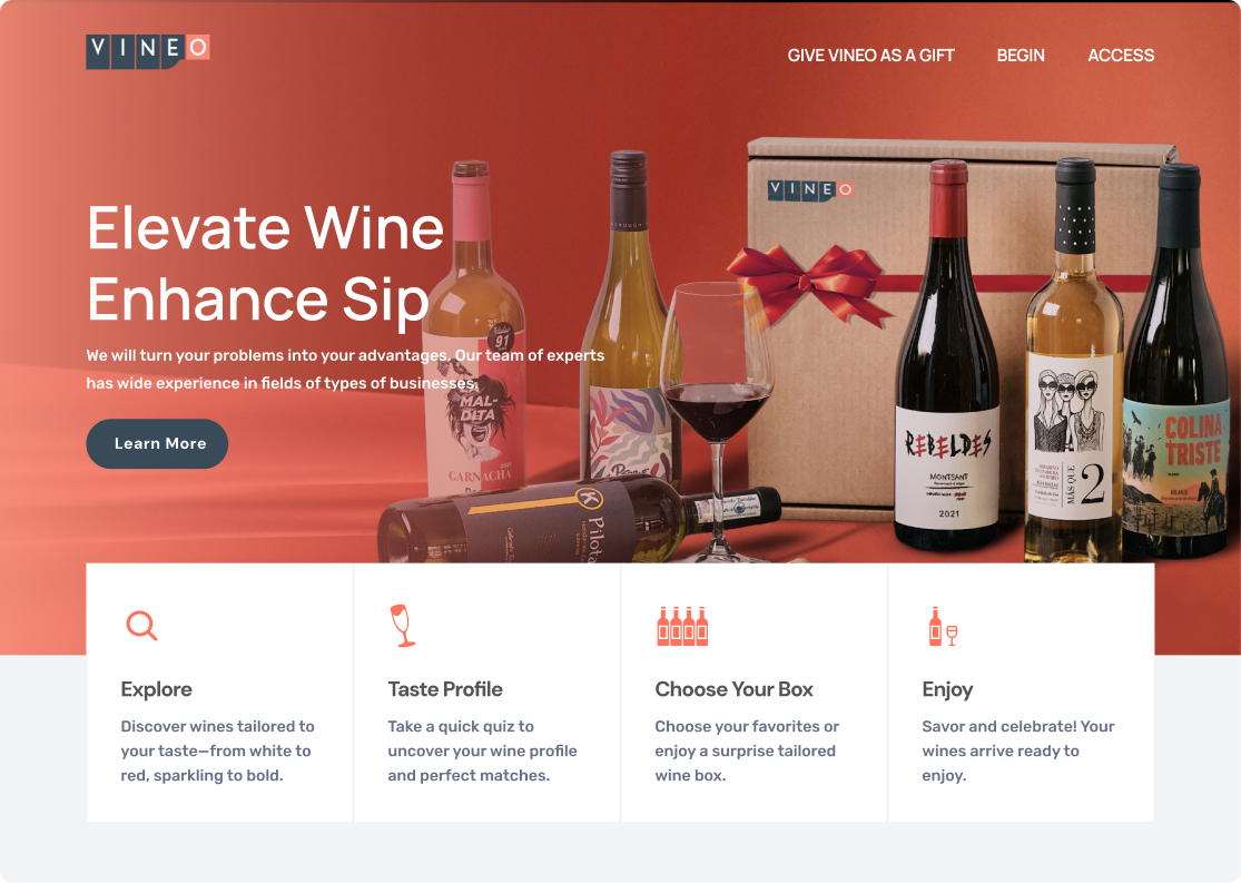 Vineo Wine Innovation Platform